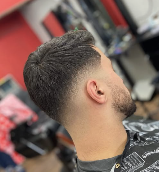 Fresh low fade with clean lineup